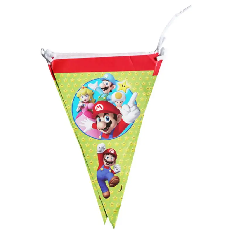 1 шт. 68*44 см Супер Марио воздушный шар вечерние Классические игрушки Марио Bros майларовые фольгированные шары супер герой день рождения шары для украшения - Цвет: Banner 1set