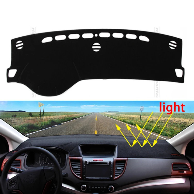 

Car dashboard Avoid light pad Instrument platform desk cover Mats Carpets Auto accessories car styling for Suzuki s.cross scross