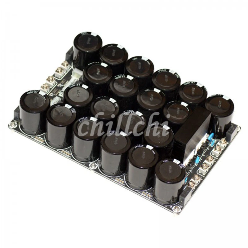 50A 100V 94000uF Fast Recovery Rectifier Capacitor Bank Board XL5 xl