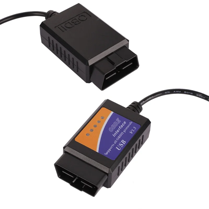 

ELM327 USB OBD2 Car Diagnostic Interface Scanner OBDII Diagnostic Tool V1.5 OBDII Code Reader Scanner