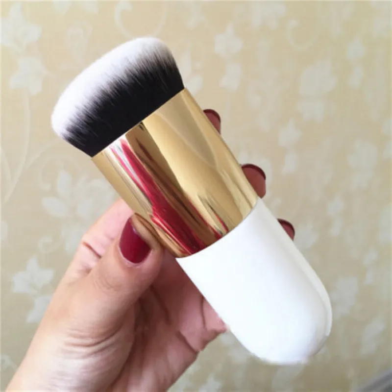 

1pc Professional Foundation Makeup Face Brush High Quality Kabuki Powder Flat Brushes Random Color Mayitr