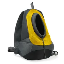 Ткань Оксфорд вентилируемый сетчатый pet наплечный пакет собака портативный дорожный рюкзак в пределах 5 кг