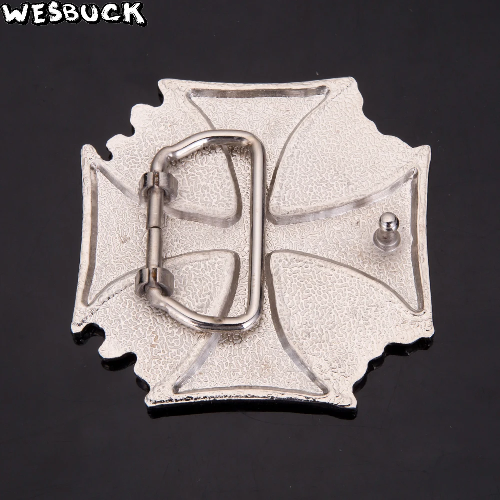 Прохладный пряжки с черепом WesBuck бренд пересечения металлические пряжки ремня для человек Для Женщин Western Buckles металлический ковбой Fivela с серебряными пластинами