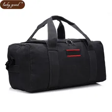 Новая мода Mulitifunctional Для мужчин; дорожные сумки бренда холст дорожные сумки большой Ёмкость сумка D539