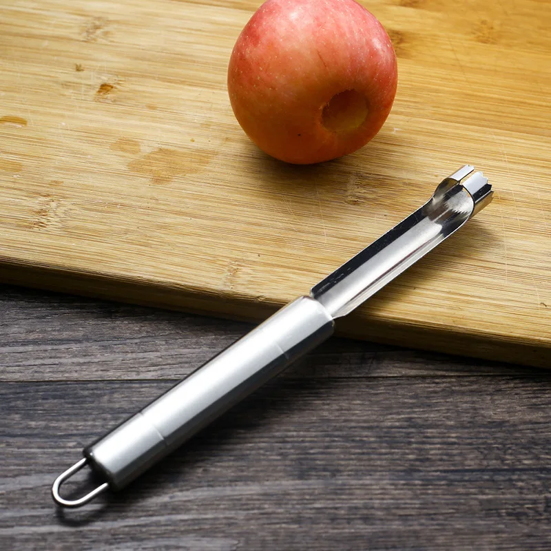 200PCS apple corer stainless steel pear fruit & vegetable core seed