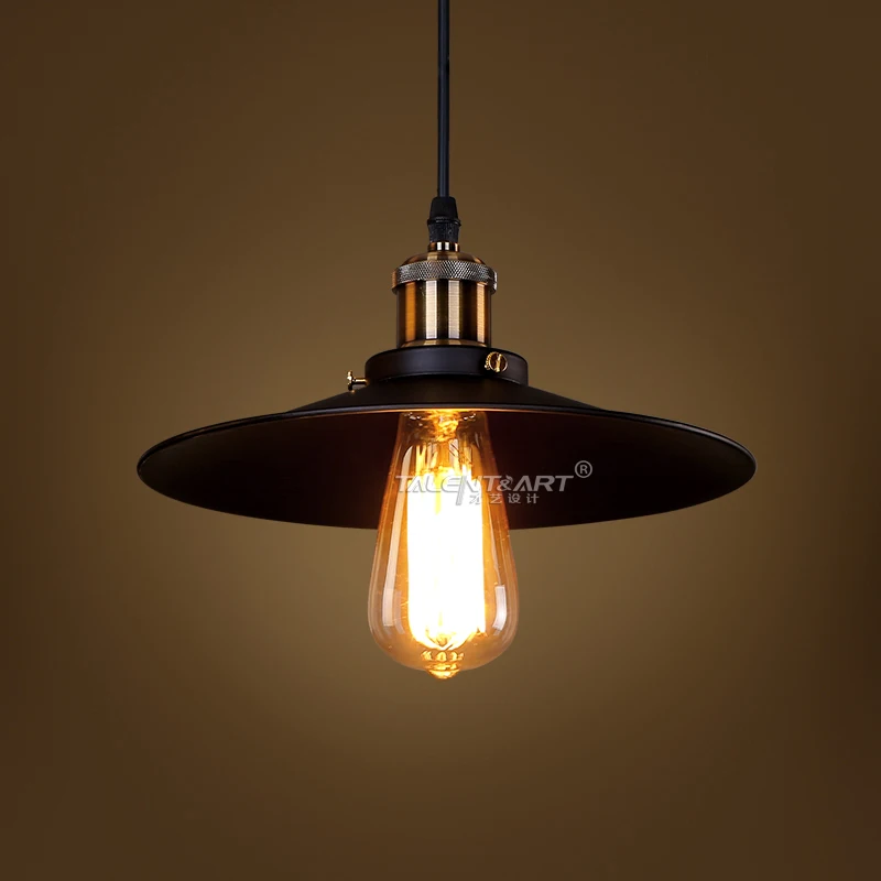 Image Loft E27*1 Industrial Pendant Light Luces Decorativas Dining Room Lights Abajour Luminaires Pantallas Para Lamparas Salon Aviz08