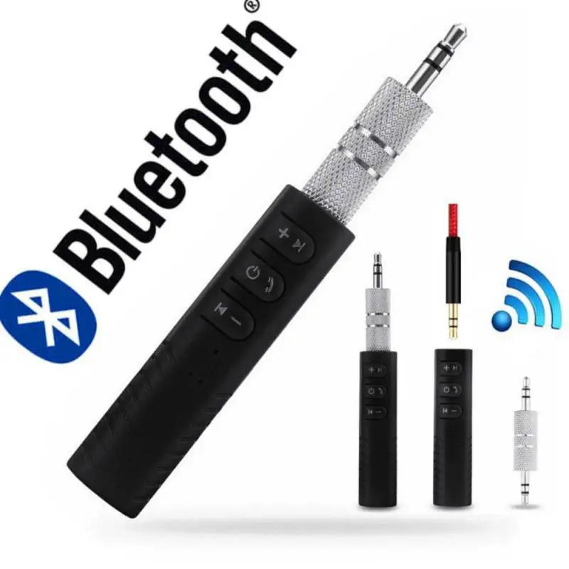 Авто Bluetooth Handsfree адаптер клип на аудио приемник 3.5AUX автомобильный наушник динамик