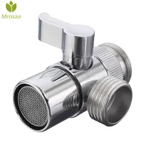 Домашний хромированный полированный кран для раковины, кран для раковины, кран подачи воды из латуни переключателем для Ванная комната Кухня водосберегающий фильтр клапан носик M22 X M24