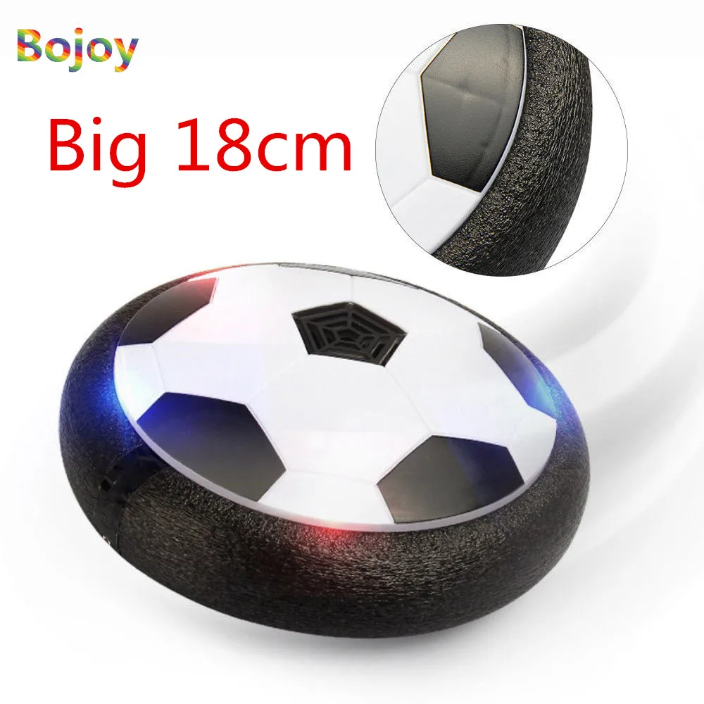 

Hover Ball LED Light Air Power Soccer Newest Disc Indoor Hovering Gliding Ball Floating Led Flashing Football Toy Kids Gift