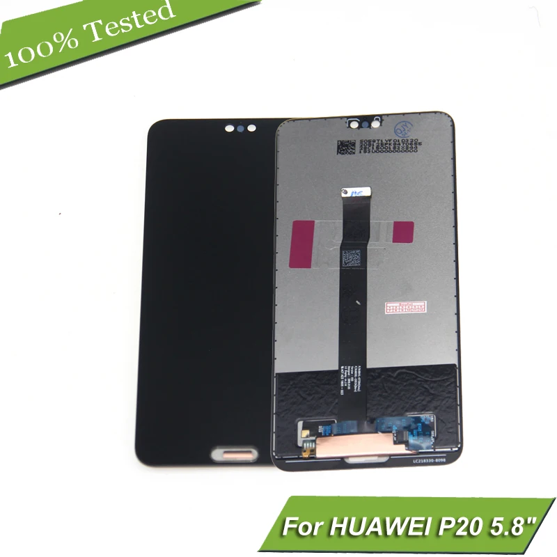 

For Huawei P20 LCD Display Touch Screen Digitizer Assembly EML L29 L22 L09 AL00 For Huawei P20 LCD Replacement