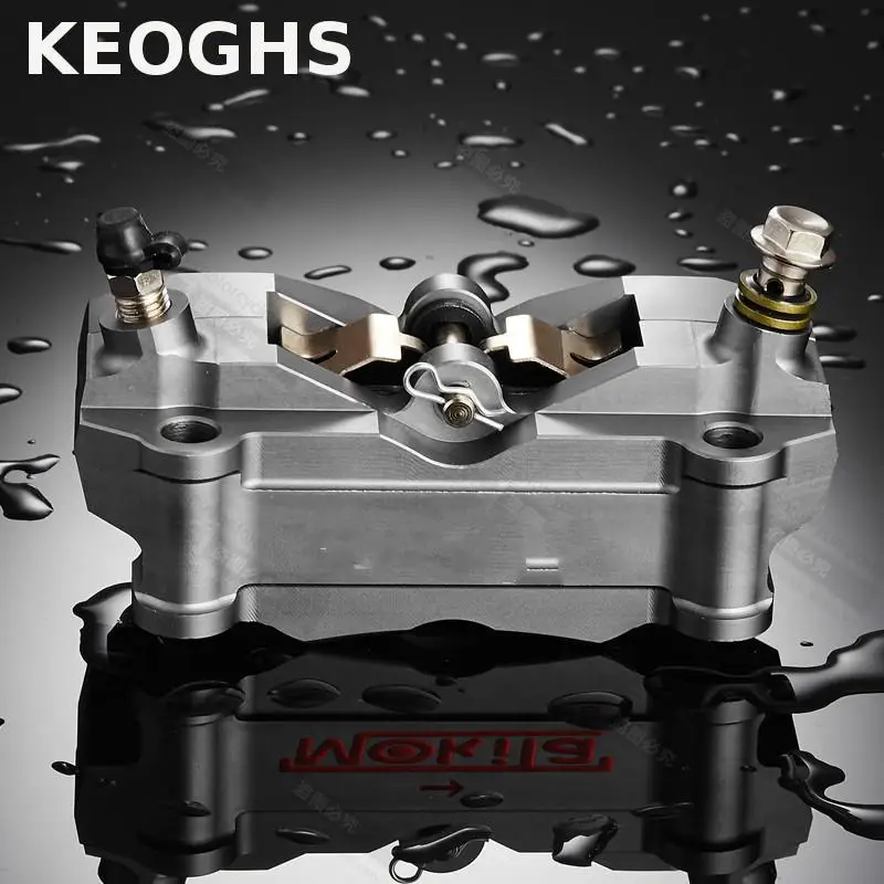 

KEOGHS 100MM Brake Caliper 4 Piston High Quality Cnc Aluminum For All Motorcycle Modify For Honda Yamaha Kawasaki Suzuki