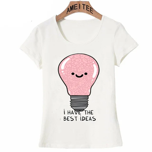 new harajuku i have the best ideas t shirt cute women t shirt cute