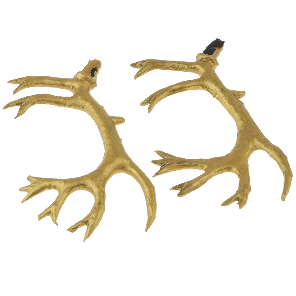 Artificial Gothic Deer Horns Headband, Cosplay Accessories Hair Hoop for Kids and Adults perfect accessory for DIY hair ornament