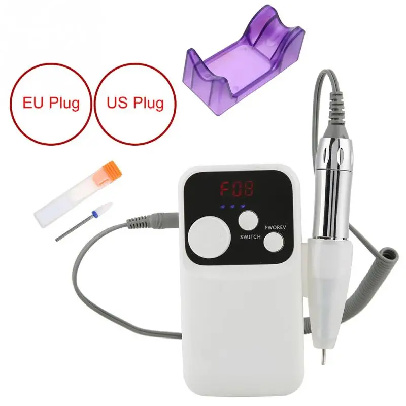 

New 35000 RPM Portable Rechargeable Electric Nail File Drill Machine Manicure Pedicure Nail Polish Drill Machine
