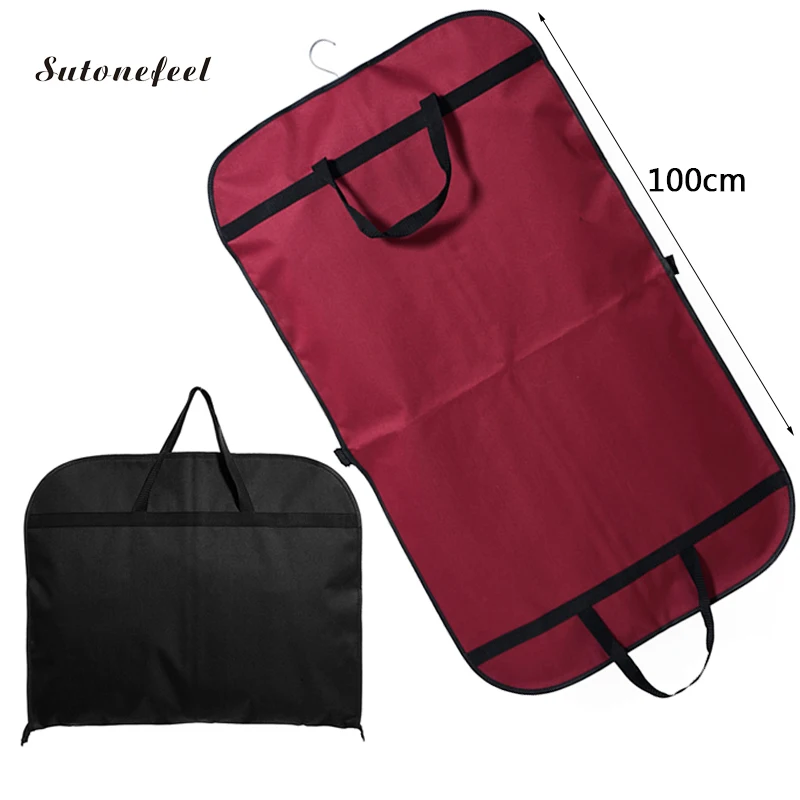 

100cm Oxford Storage Bag for Men Suit Dust Covers Home Clothes Organizer Travel Coat Cover Case Household Supplies