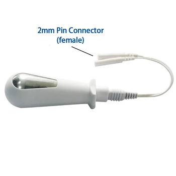 

50 Pieces Vaginal Electrode Probe Electric Pelvic Muscle Exerciser Replacement Prober Incontinence Therapy Kegel Exerciser