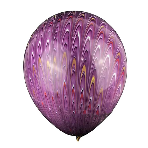 1 шт. 18 дюймов павлин многоцветные латексные воздушные шары надувные воздушные шары для детей на день рождения воздушные шарики для украшения поплавок воздушный шар