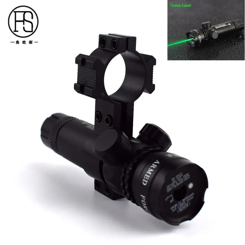 Tactical Laser Rifle Scope Green Dot Laser Sight Shooting Hunting