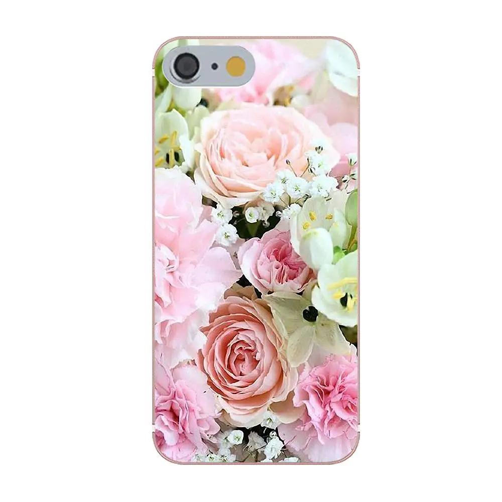 Красная бабочка на белых розах цветок для HTC Desire 530 626 628 630 816 820 One A9 M7 M8 M9 M10 E9 Plus U11 Moto