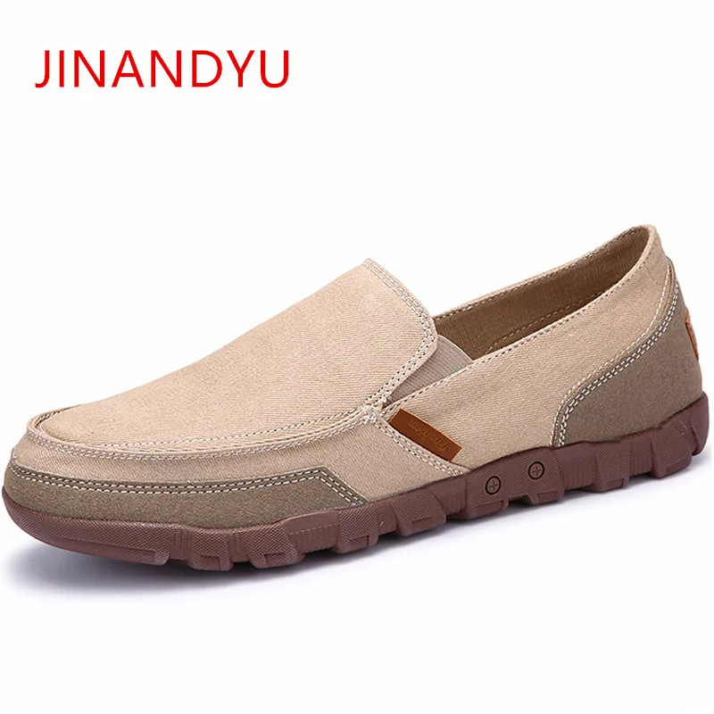 

New Spring Autumn Loafers Men Breathable Canvas Slip on Shoes Men Flats Fashion Mens Casual Shoes Plus Size 47 48 Brand Sneakers