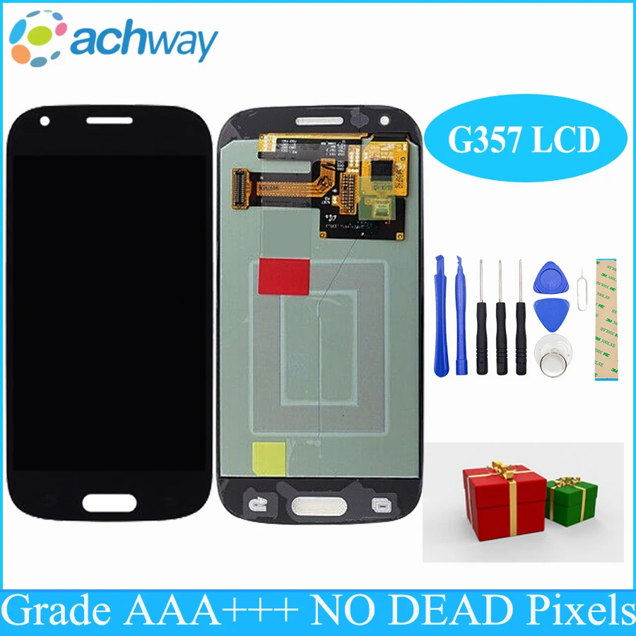 

SUPER AMOLED LCD for Samsung Galaxy Ace4 Ace 4 SM-G357 G357FZ G357 LCD Display Touch Screen Digitizer Assembly