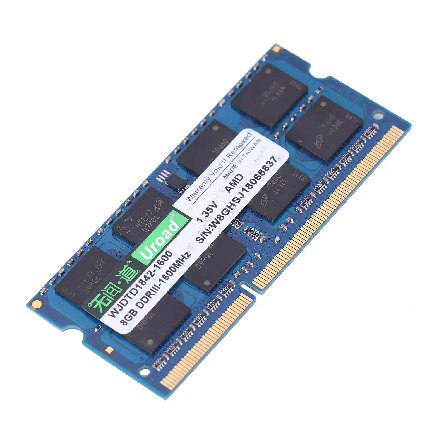 Uroad DDR 3 Uroad DDR 3l ОЗУ памяти 1600 МГц 1,35 в для AMD ноутбук ПК ноутбук