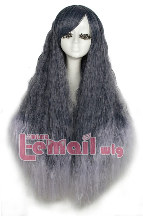 

New Arrival Rhapsody Wig Heat Resistant Synthetic Perucas Women Long Grey Cosplay Wig