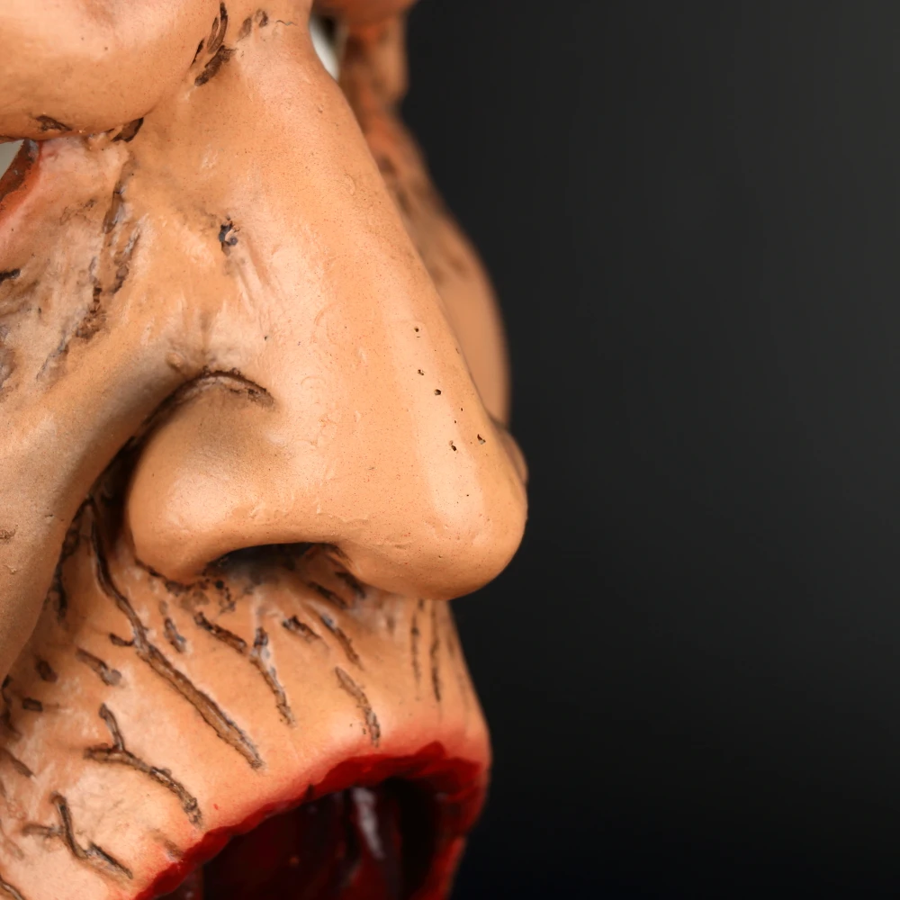 Rotten Face Mask Halloween Cosplay Scary Old Woman Witch Halloween Party Funny Masquerade Mask Props (11)