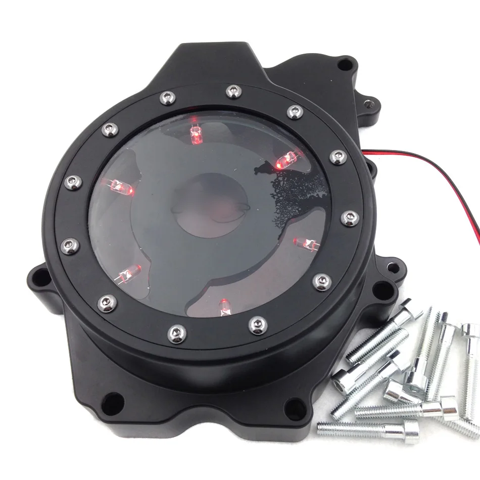 Aftermarket мотоциклетные части двигателя Stator светодиодный чехол для yama YZF R6 2003-2006, 2006 YZF R6S черный