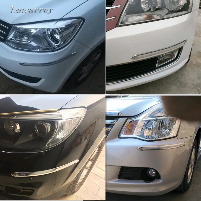 

4pcs/lot car crash strip bumper protector for renault fluence mazda 3 2006 toyota corolla 2011 subaru legacy opel Accessories
