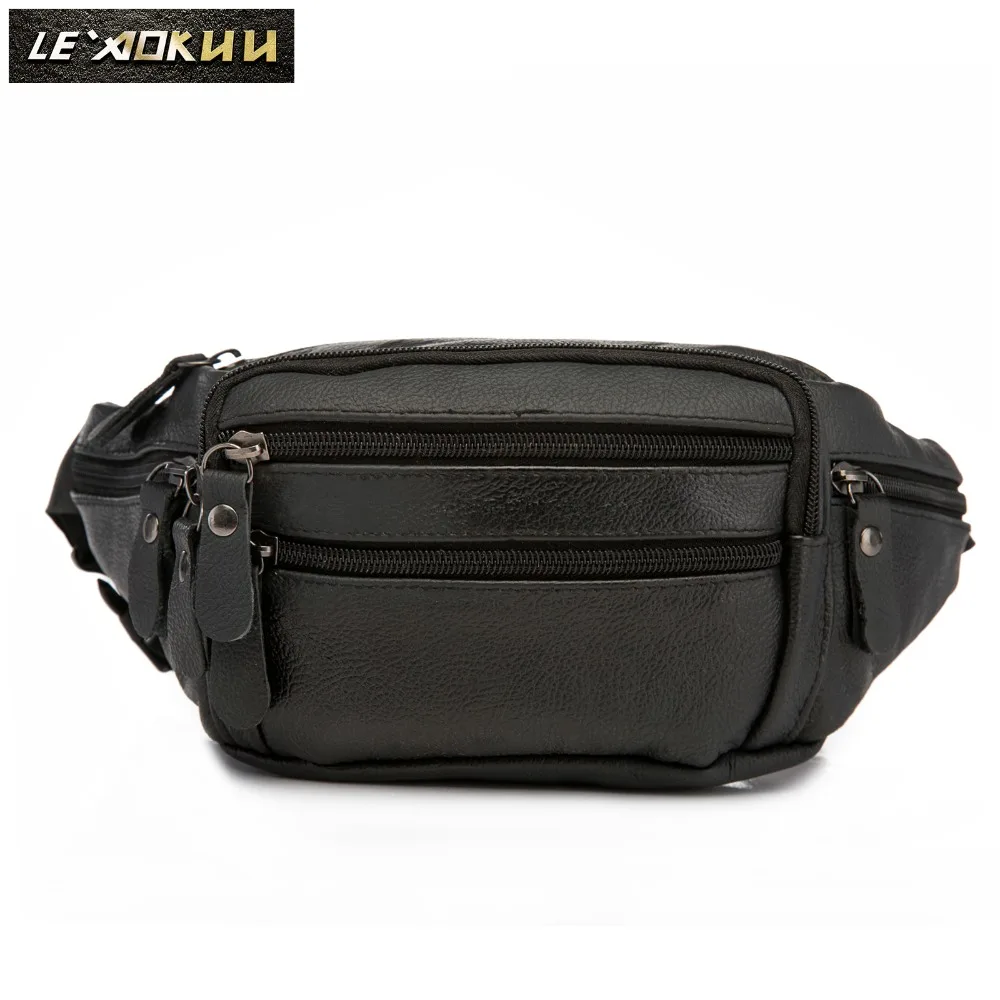 Натуральная кожа Мужская Повседневная модная дорожная поясная сумка нагрудная сумка слинг сумка дизайн бум телефон портсигар Чехол Мужской 004b