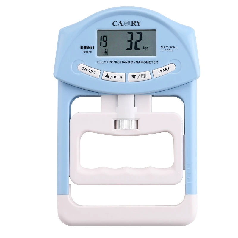 

90kg/198lb Digital LCD Dynamometer Hand Grip Power Measurement Strength Meter Mucle Developer for Body Building Gym Exercises