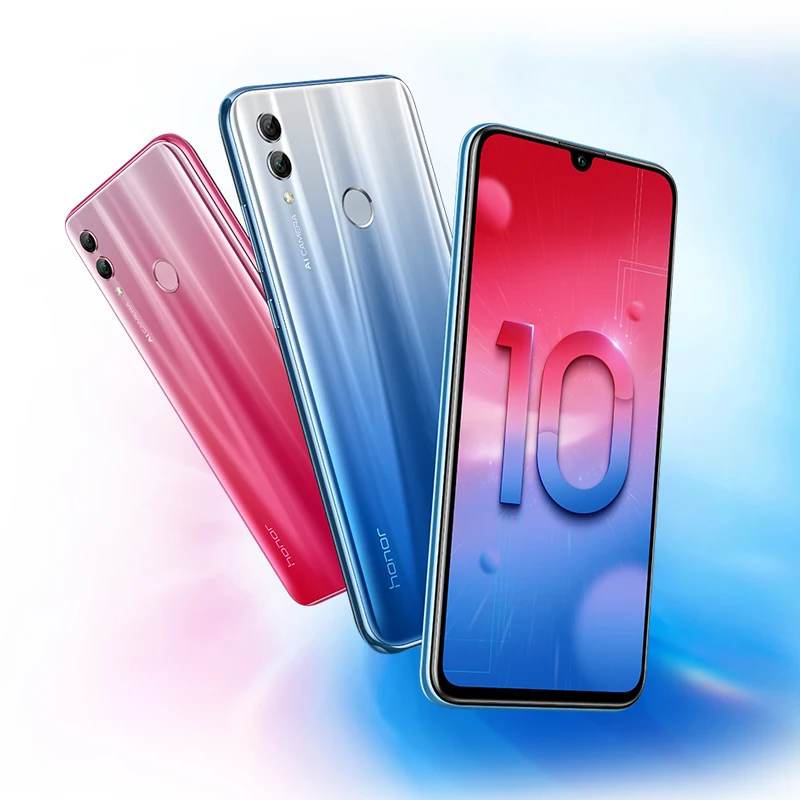 Глобальная ROM Honor 10 Lite 4 Гб 64 6 21 &quot19 5: 9 полный экран Kirin 710 Восьмиядерный 24MP AI камера