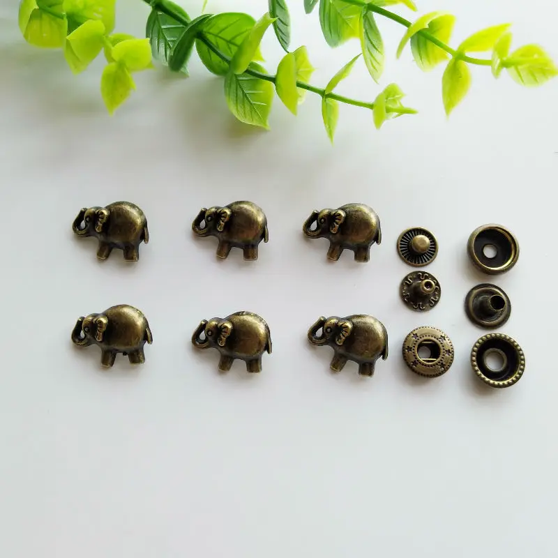 6 комплектов кнопки из цинкового сплава для одежды 19 х14 мм|button craft|snap fastenerpress stud |
