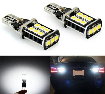 

2PCS 800 lumens Extremely Bright Error Free 921 912 PX Chipsets LED Bulbs For Backup Reverse Lights, Xenon White