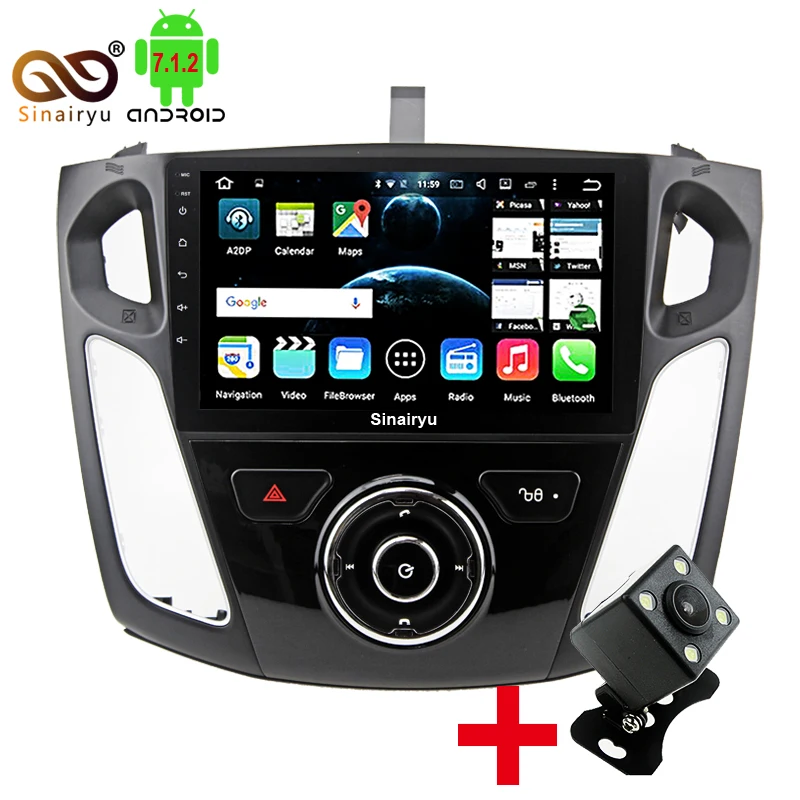 HD 9 Inch 64 Bit CPU 2GB RAM Android 7 1 font b Car b font