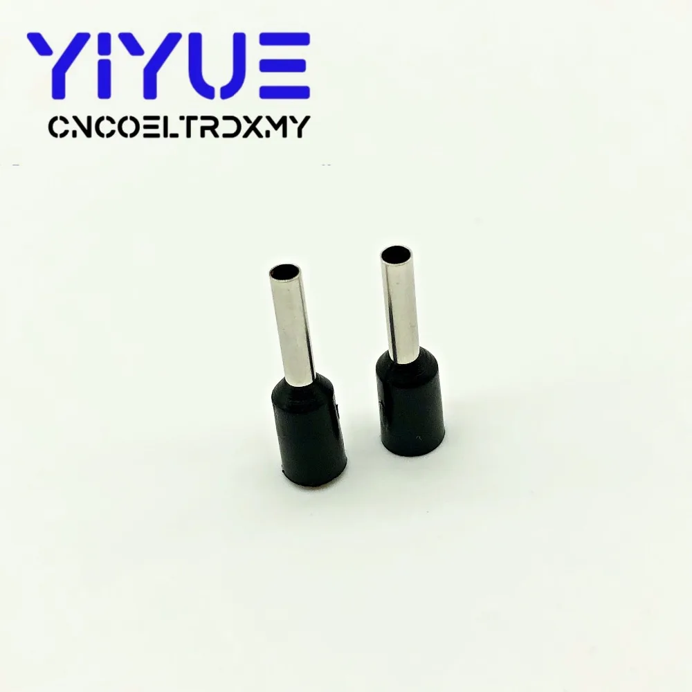 E1510 трубки Изоляционные изолированные терминалы 1.5MM2 100 шт./упак. кабель провода разъем изоляционные обжимной разъем E