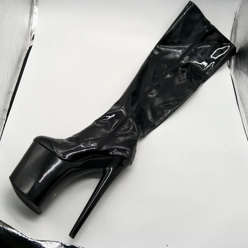 Сексуальная танцевальная обувь laijianjinxia/женские ботфорты выше колена на платформе 20 см, сапоги для танцев на шесте, вечерние женские сапоги для ночного клуба
