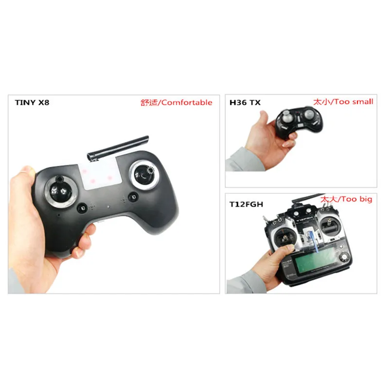 KINGKONG LDARC TINY X8 Radio 2.4G 8CH with RX800 Pro Receiver S-FHSS System SBUS Output for FPV Racing Drone Mini Quadcopter-1 (7)