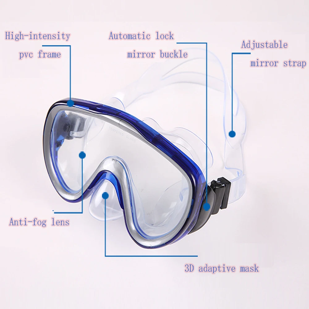 Профессиональные маски для дайвинга подводное плавание ПВХ маска очки для подводного плавания набор очки для подводного плавания Очки для