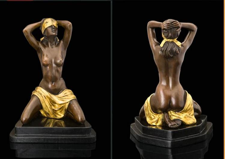 

Beautiful Art Decoration Abstract Figure Bronze Statue