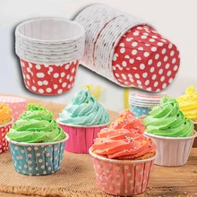 100pcs cupcake paper cups Wrapper Cake Cup Baking stand cookie cakes decorating tools kitchen accessories reposteria die cast oil cup stand for watch repair w 5 cups