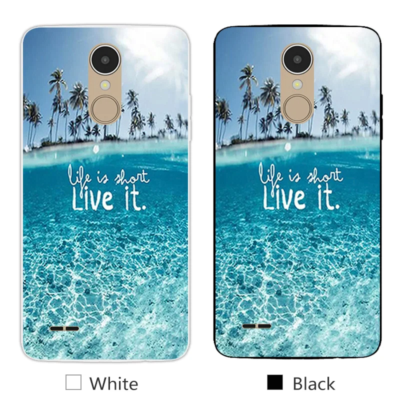 Чехол для LG K8 2017 дюйма дизайнерский Мягкий силиконовый чехол из ТПУ со смайликом