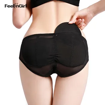 

FeelinGirl Padded Control Panties Women Fajas Reductoras Slimming Breeches shaper Butt Lifter Sexy Briefs Waist Trainer Bodysuit