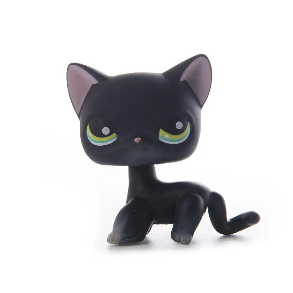 

LPS Pet Shop Toys Short Hair Cat Great Dane Dachshund Cocker Spaniel Lps Collection Action Standing Figure Cosplay Toy Kids Gift