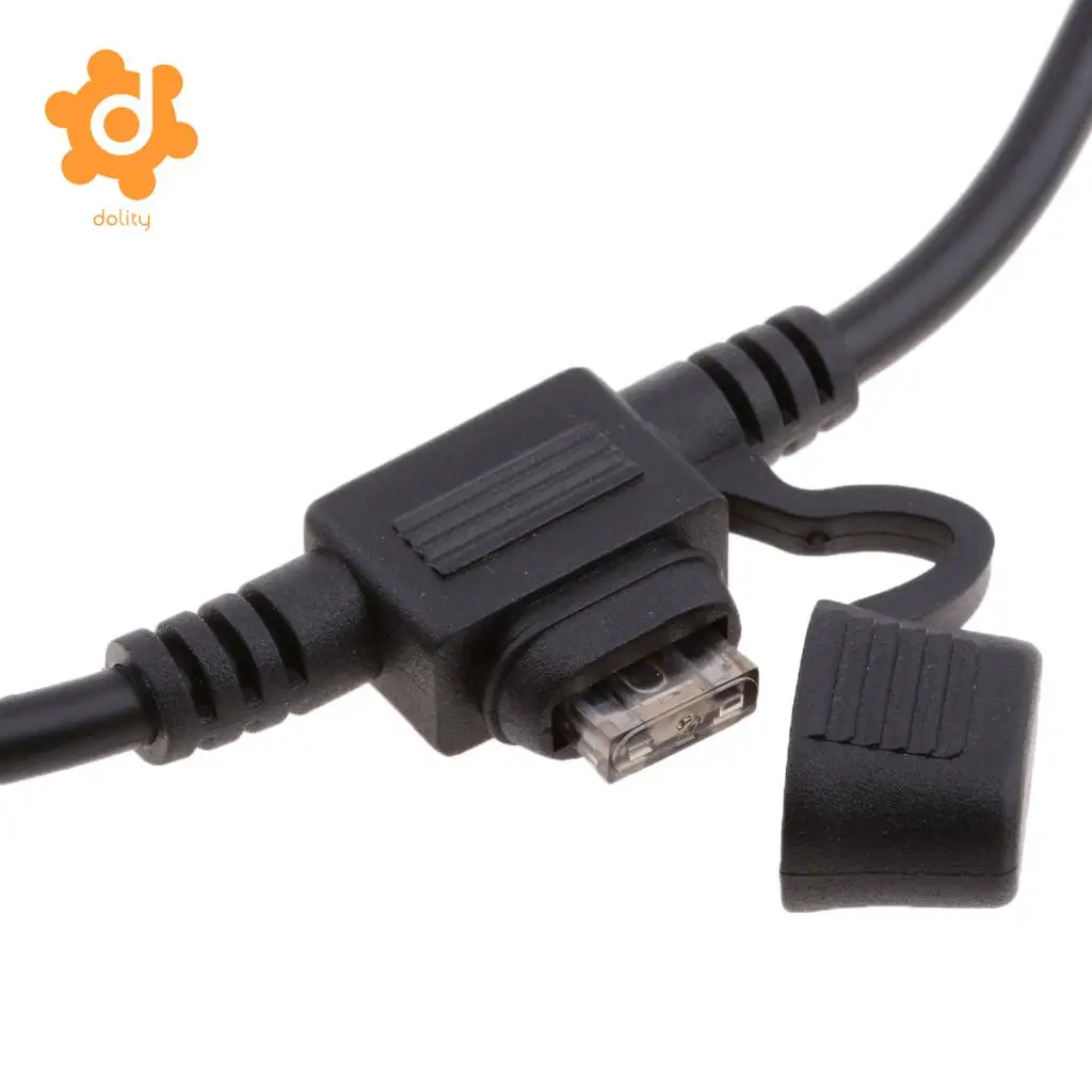 dolity Universal Car OBD2 to 2-Pin GPS Power Plug Connector Adapter Wire