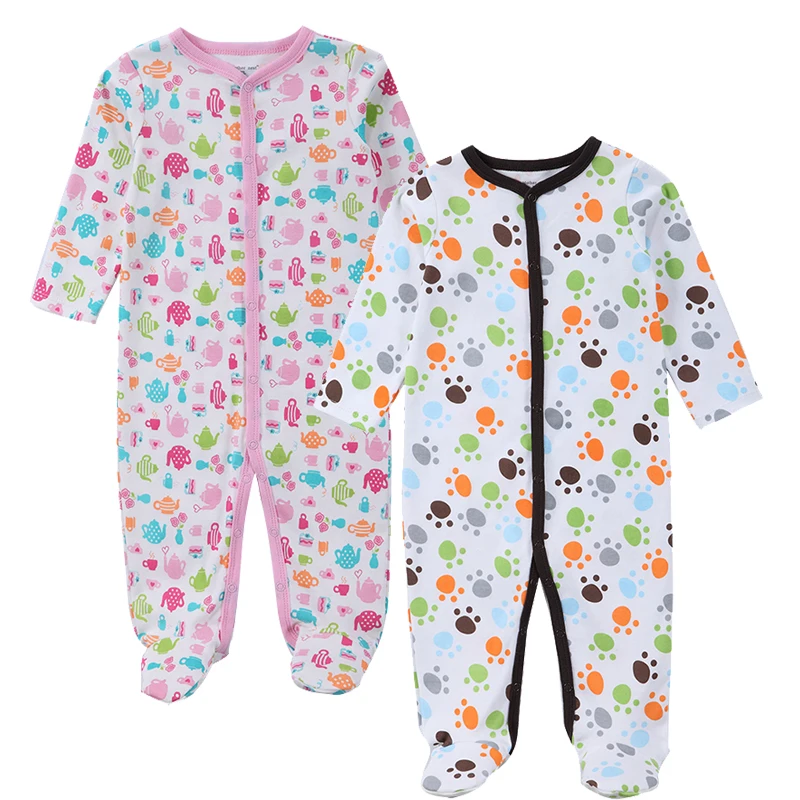 

2-Piece Baby Clothing 2016 New Baby Girl Newborn Clothes Long Sleeve Infant Rompers Summer Boy Jumpsuits Baby Product
