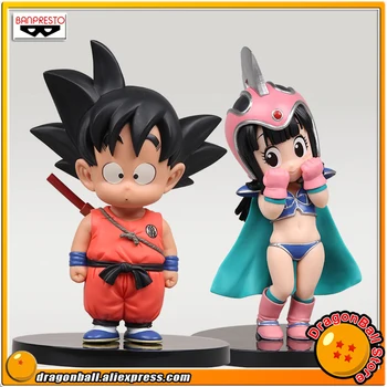 

Japan Anime "Dragon Ball" Original Banpresto DRAGONBALL COLLECTION Vol.3 Toy Figure - Son Goku & Chi Chi