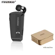Fineblue F990, новинка, беспроводная, бизнес, Bluetooth гарнитура, спортивный, для водителя, наушники, телескопический, на клипсе, стерео, вкладыши, вибрация, роскошный, KY