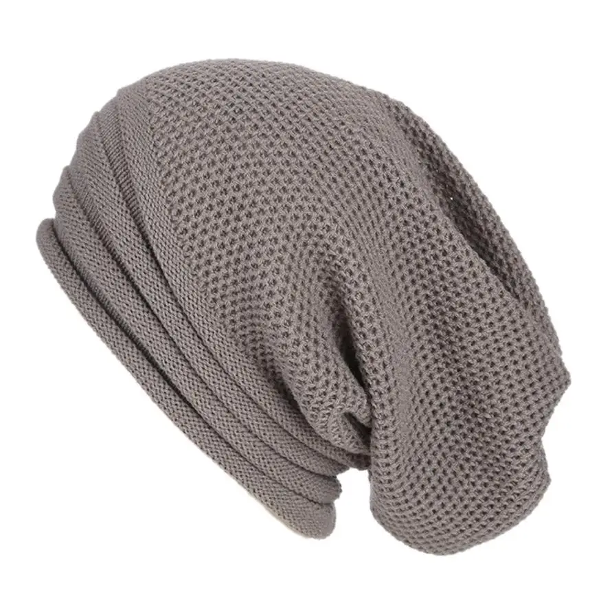 

Men Women Baggy Warm Crochet Winter Wool Knit Ski Beanie Skull Slouchy Caps Hat HOT Sales Unisex winter hat Fashion Accessories